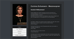 Desktop Screenshot of corinna-schumann.de